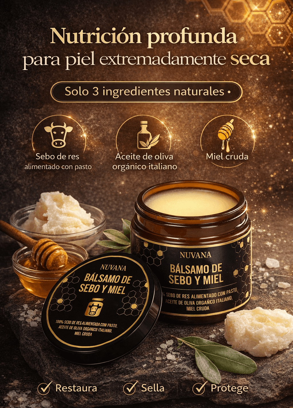 Tallow Honey Balsamo