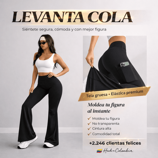 flare legging acampanado